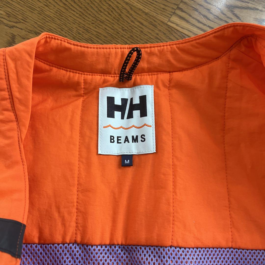 HH BEAMS オレンジ フィッシングベスト Mサイズ