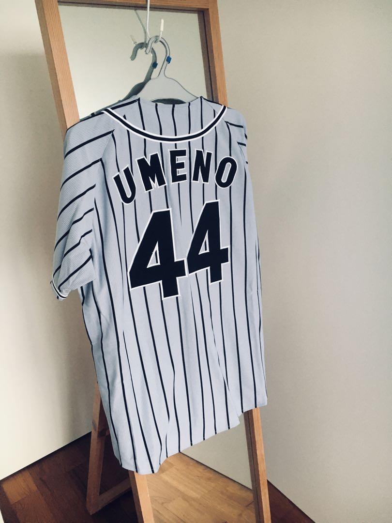 ミズノ 新品　未使用　阪神タイガース 梅野　梅野隆太郎　ユニフォーム 刺繍