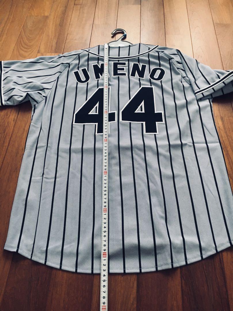ミズノ 新品　未使用　阪神タイガース 梅野　梅野隆太郎　ユニフォーム 刺繍