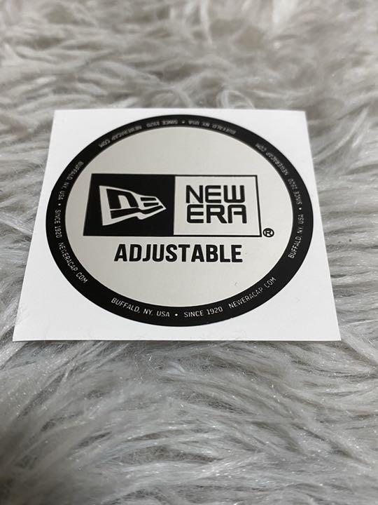 ニューエラ キャップステッカーシールADJUSTABLE 二枚セット