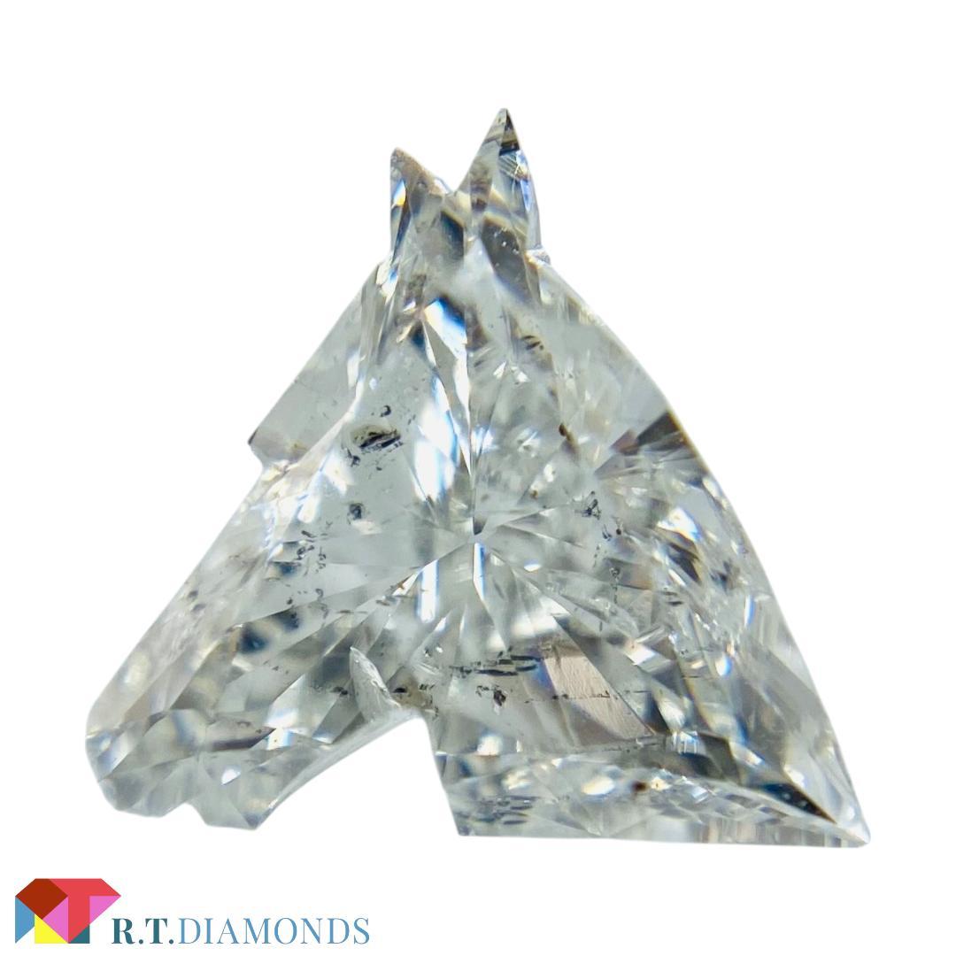 左馬！Horse headの形！I SI2/1.024ct/RT3250/CGL