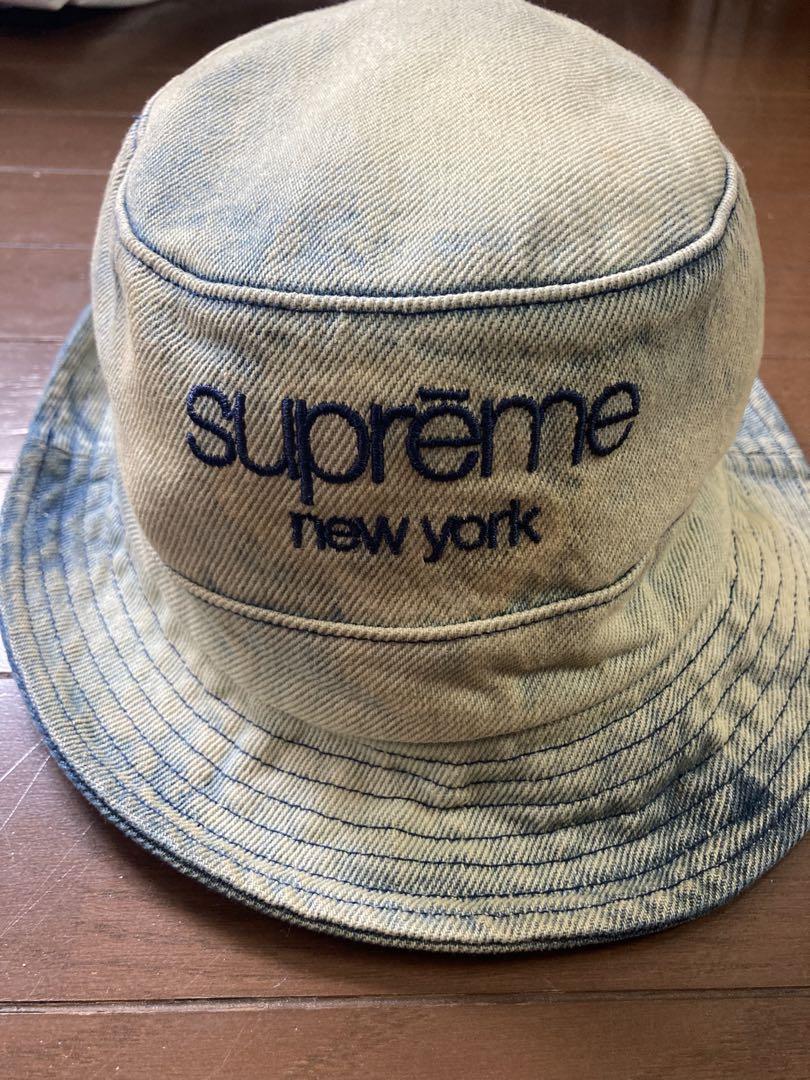 supreme デニム バケットハット