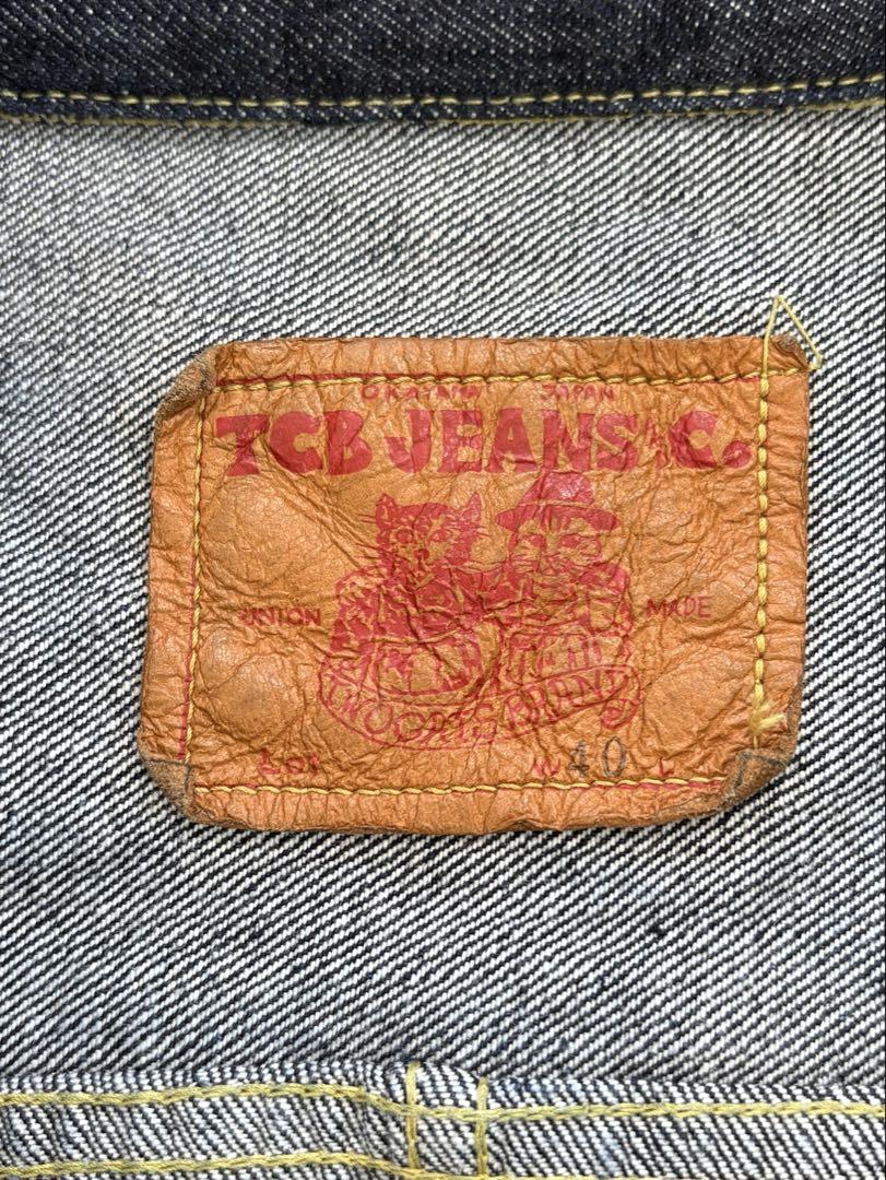 TCB jeans S40s Jacket 大戦モデルTback 美品