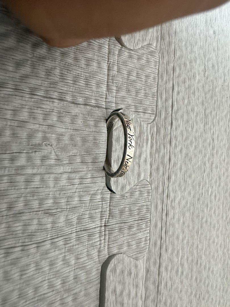 （Tiffany & Co. ）シルバーリング　15号 ティファニー