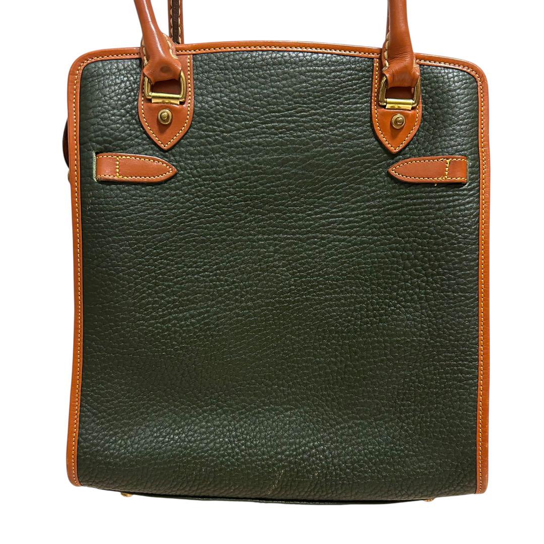 DOONEY&BOURKE レザーハンドバッグ　グリーン
