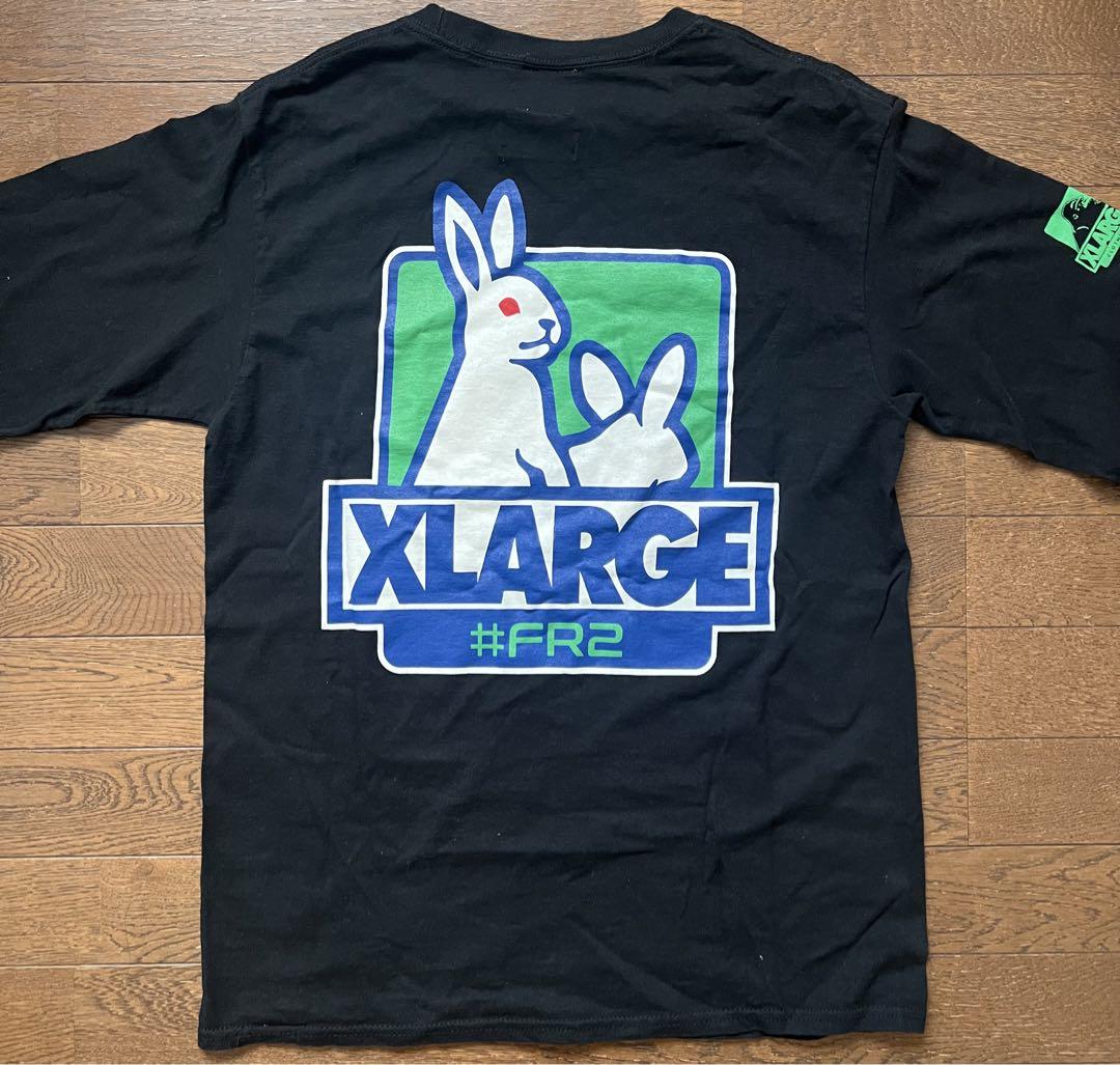 XLARGE × FR2 ロンT 黒　Mサイズ