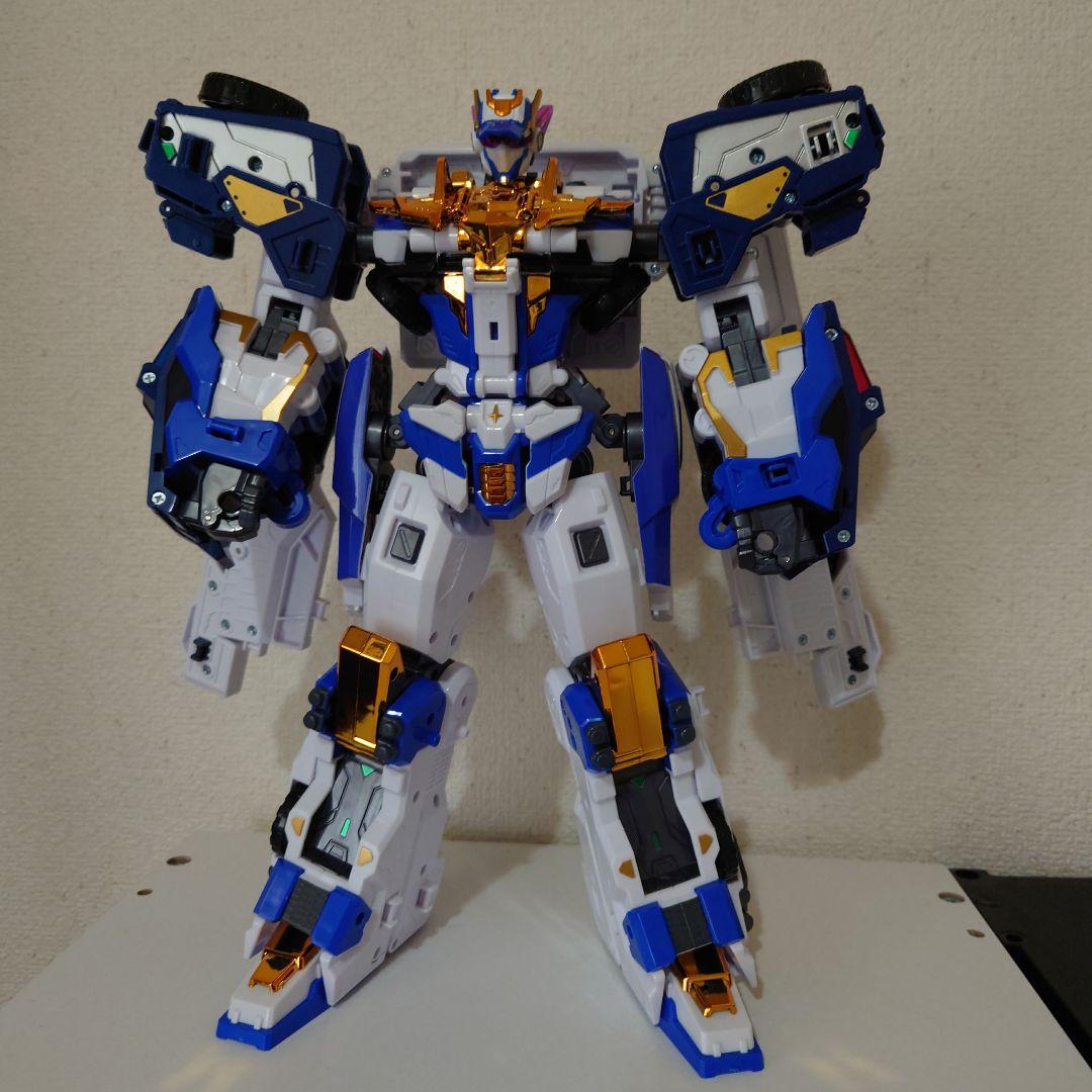 メタルカードボットS ブルーコップトリニティ 中古品