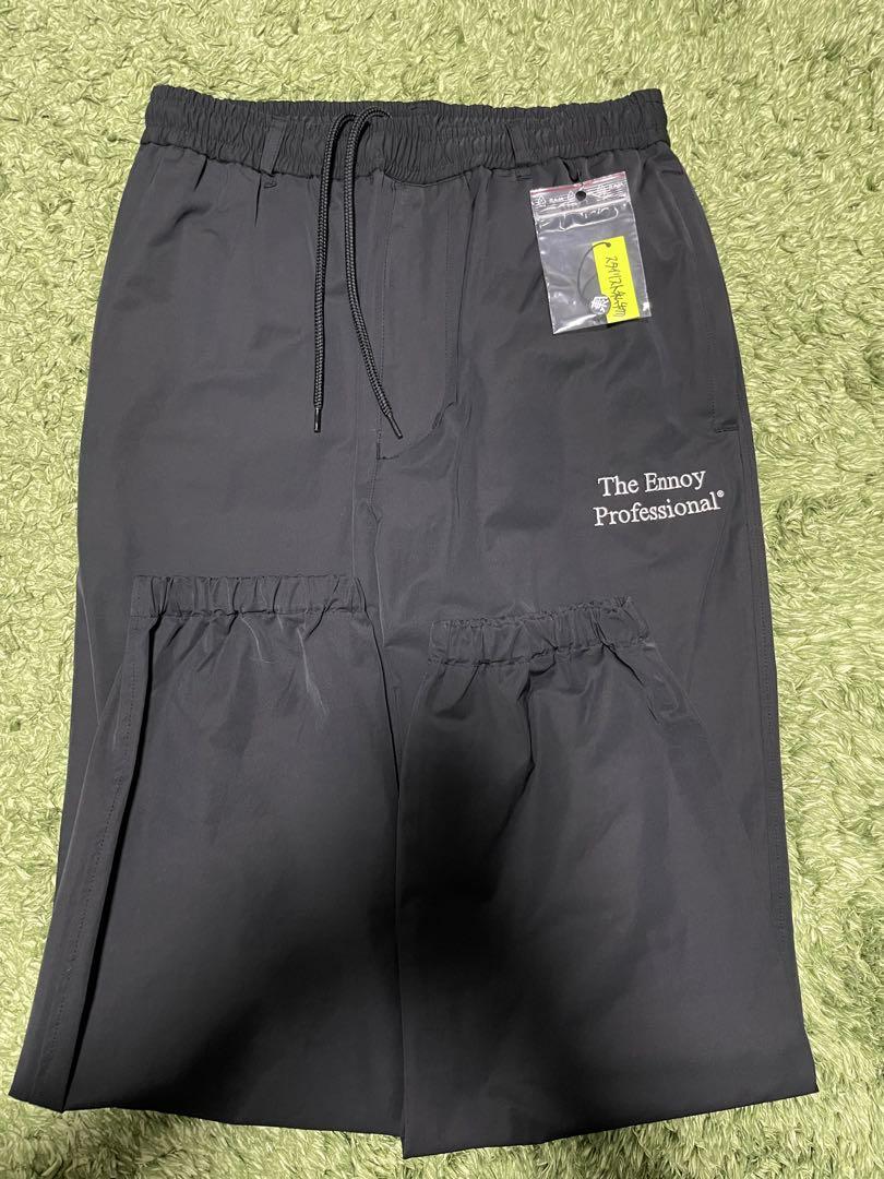 エンノイ　シャカシャカ　ナイロンセットアップ　ennoy ブラック　S