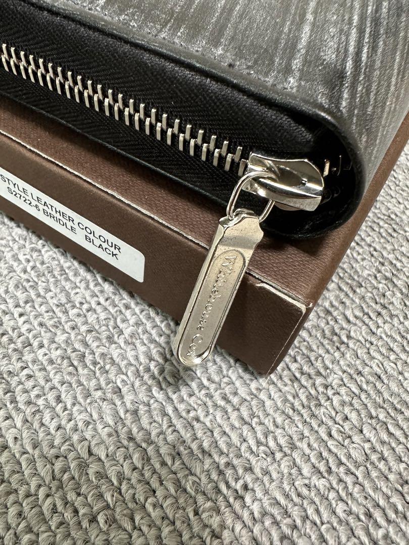 Whitehouse Cox レザー 長財布 ブラック