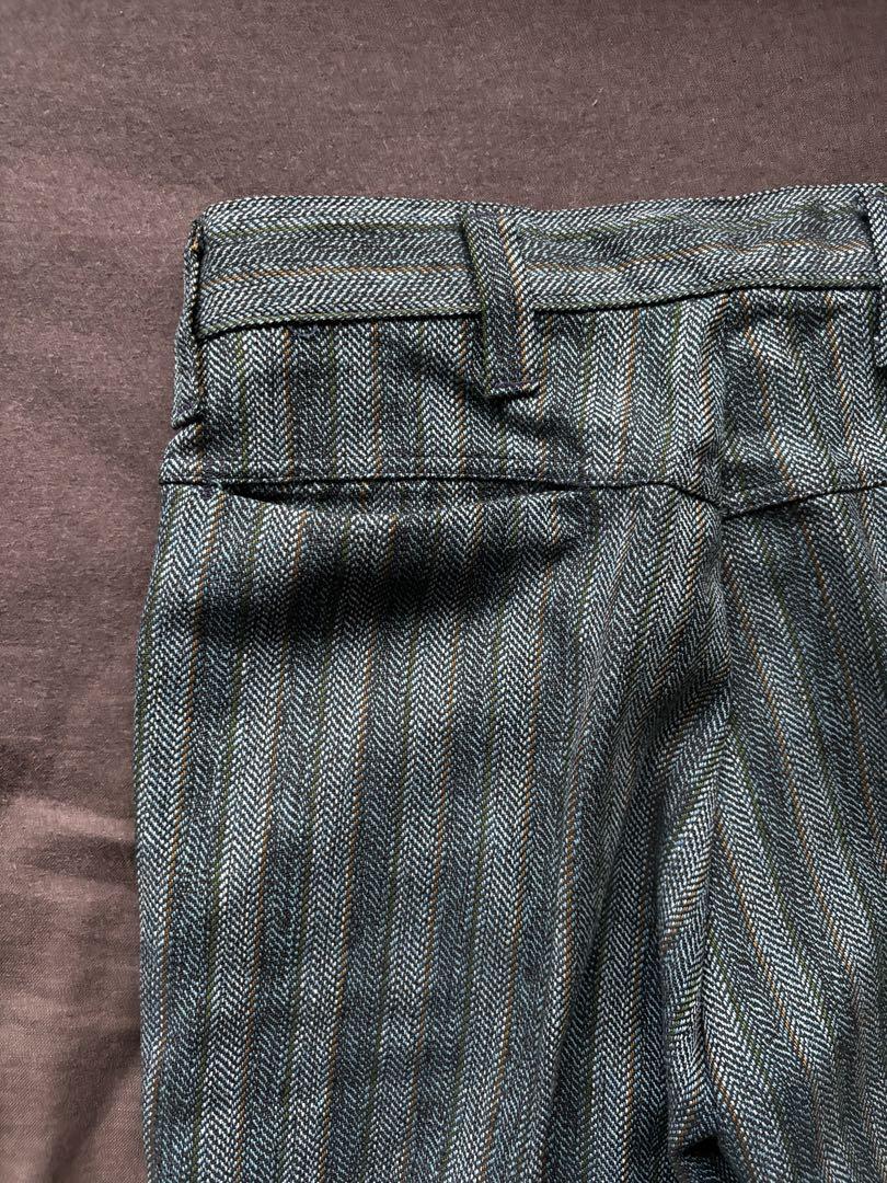 パンツ 60s-70s vintage SEARS stripe PERMA-PREST