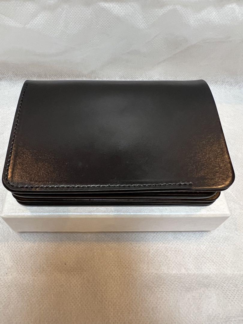 【新品】forme short wallet cordvan black