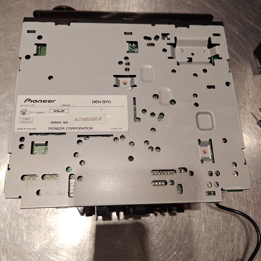 Pioneer DEH-970 カーオーディオヘッドユニット