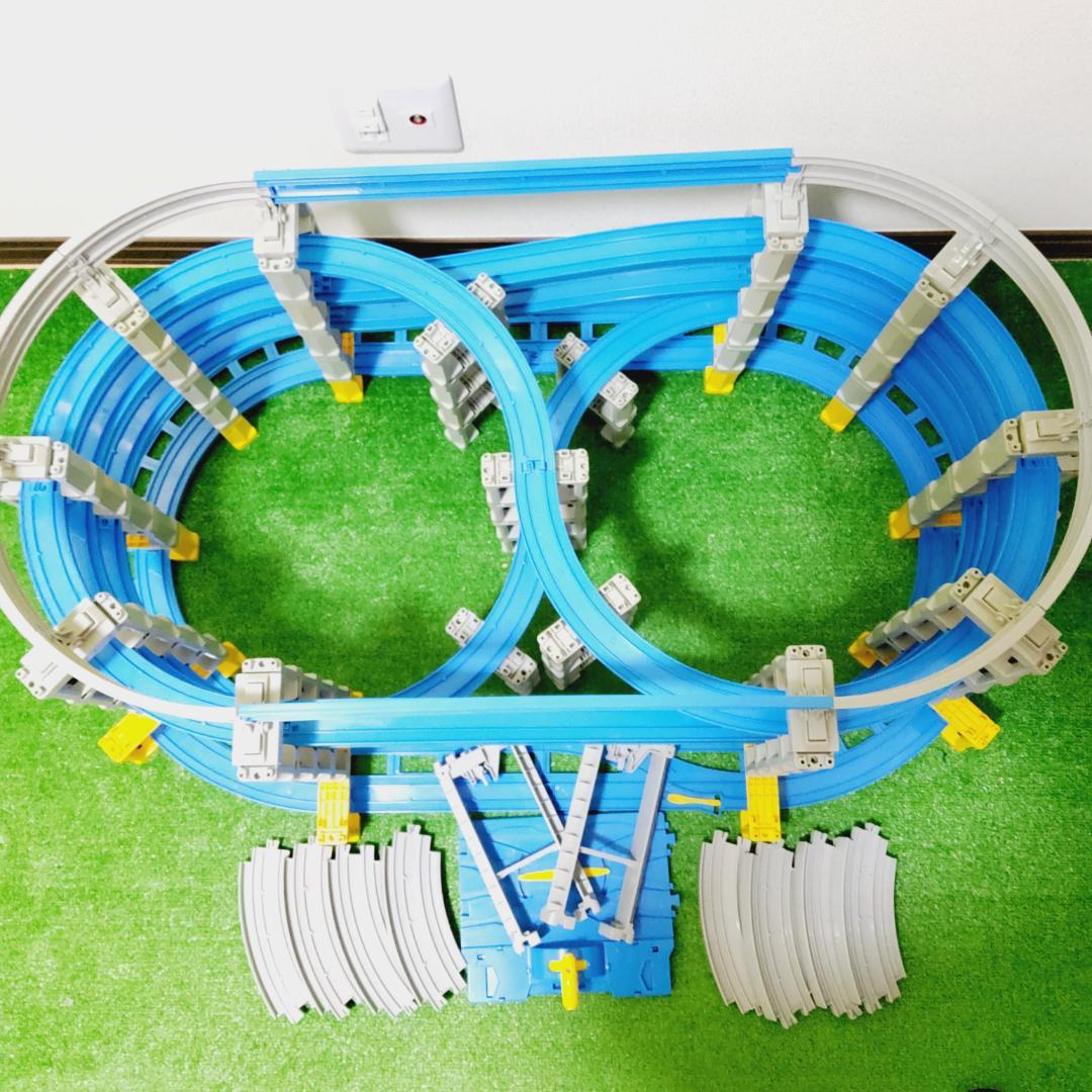 3段モノレールループ