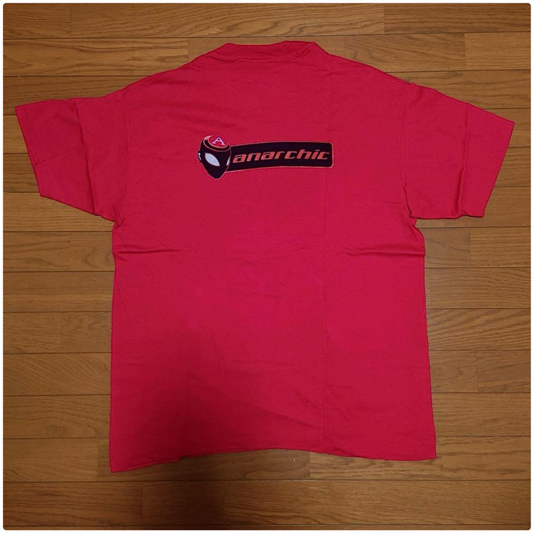 超悶絶級 90S アナーキックアジャストメント エイリアンプリントTシャツ XL