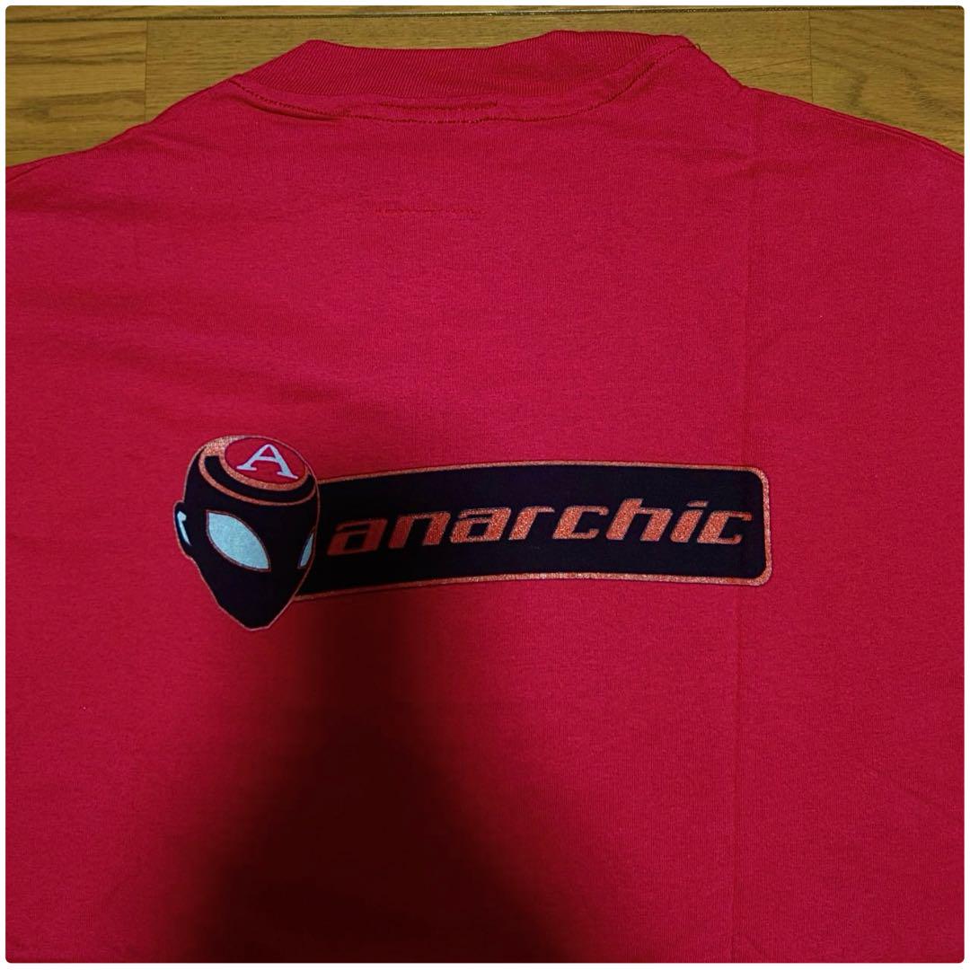 超悶絶級 90S アナーキックアジャストメント エイリアンプリントTシャツ XL