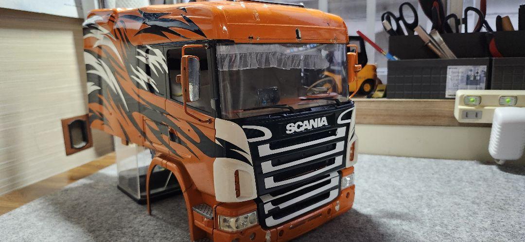 スカニア ラジコン トラックボディ 1/14