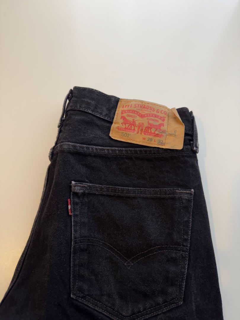 Levi's ブラックデニム 32サイズ