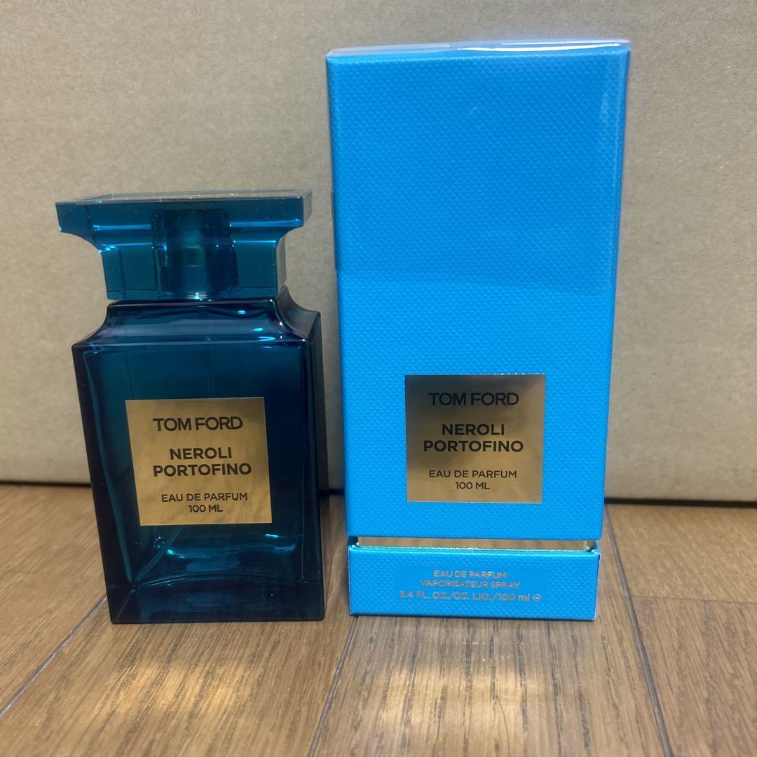 【香水空瓶】トムフォード ネロリポルトフィーノ香水空瓶100mlサイズ TOM FORD NEROLI PORTOFINO EAU DE PARFUM (トムフォード ネロリ