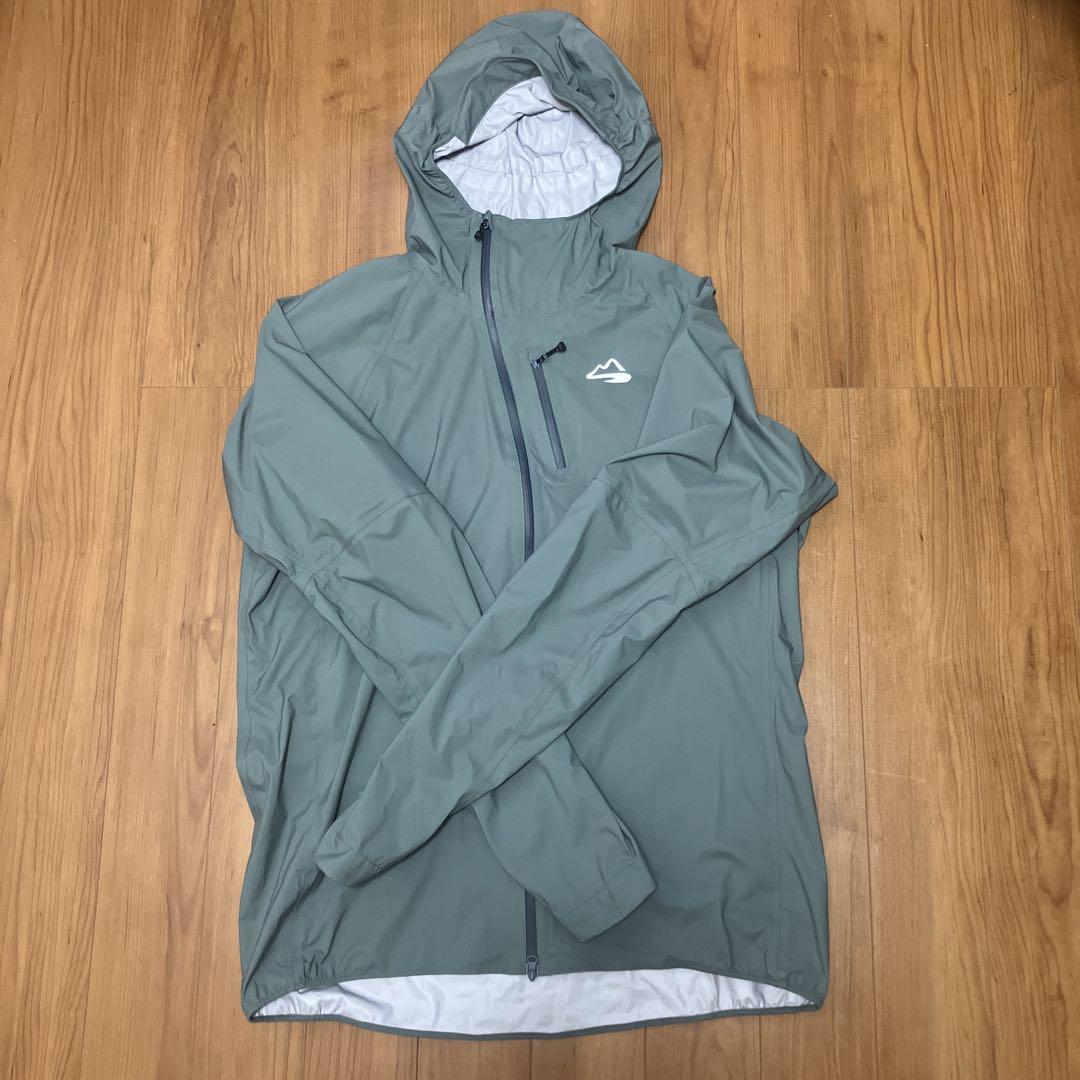 milestone UP-SWING Rain Hoody Sage Green