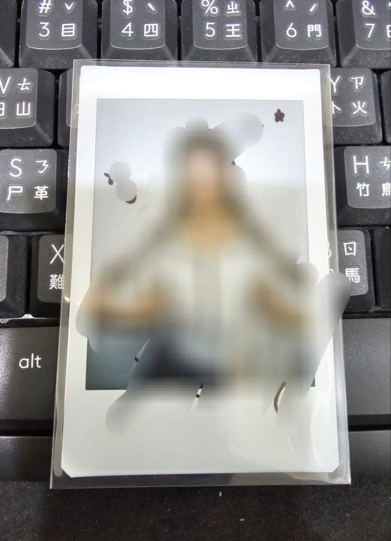 Kep1er BUBBLE GUM バヒエ サイン 落書き チェキ ポラロイド新品、♥