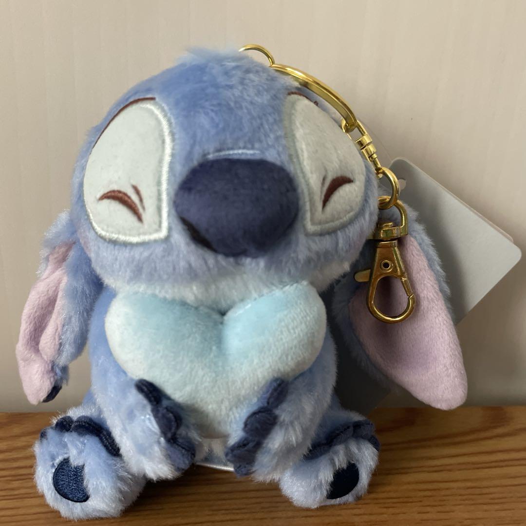 スティッチ にこにこはーちょ ぬいぐるみ キーチェーン マスコット ハート ディズニーストアにぬいぐるみ「にこにこはーちょ」新作登場