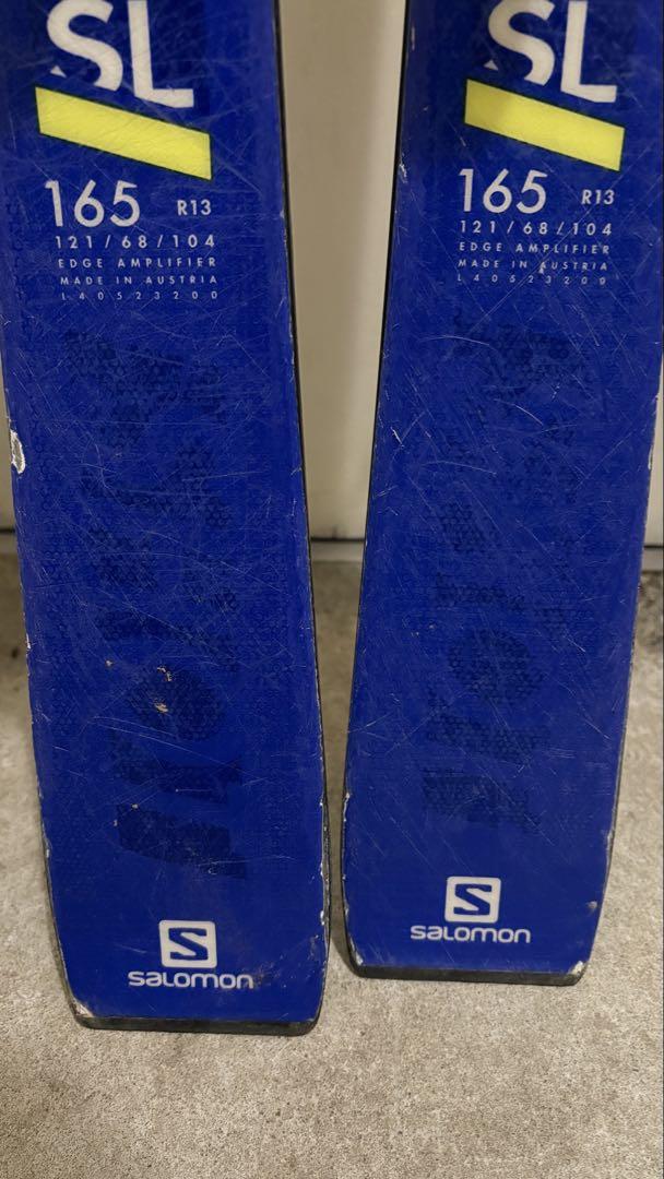 salomon S/RACE SL 165cm R13 ポール付き