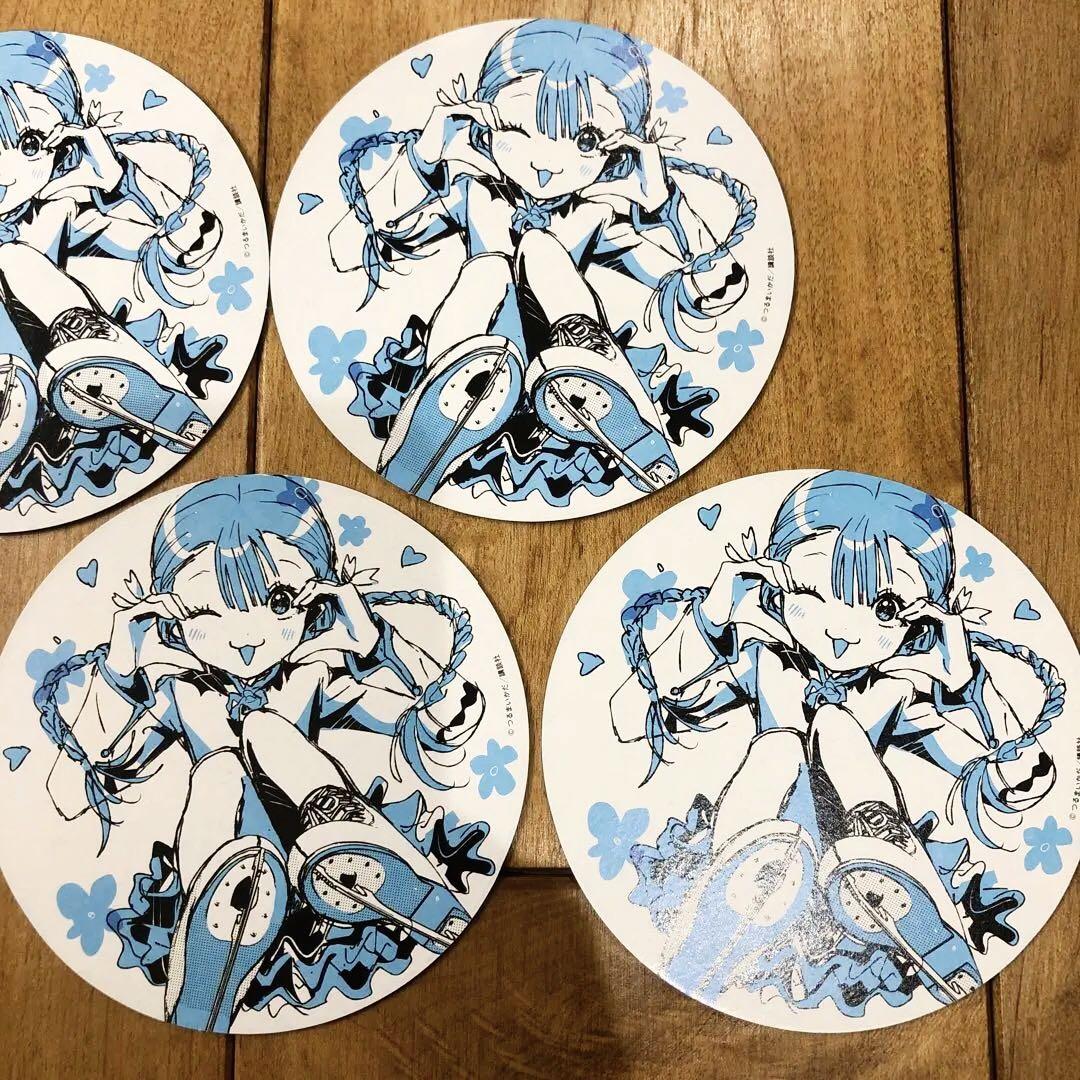 メダリスト アニメ化記念 コースター 鹿本すず 5枚セット 匿名