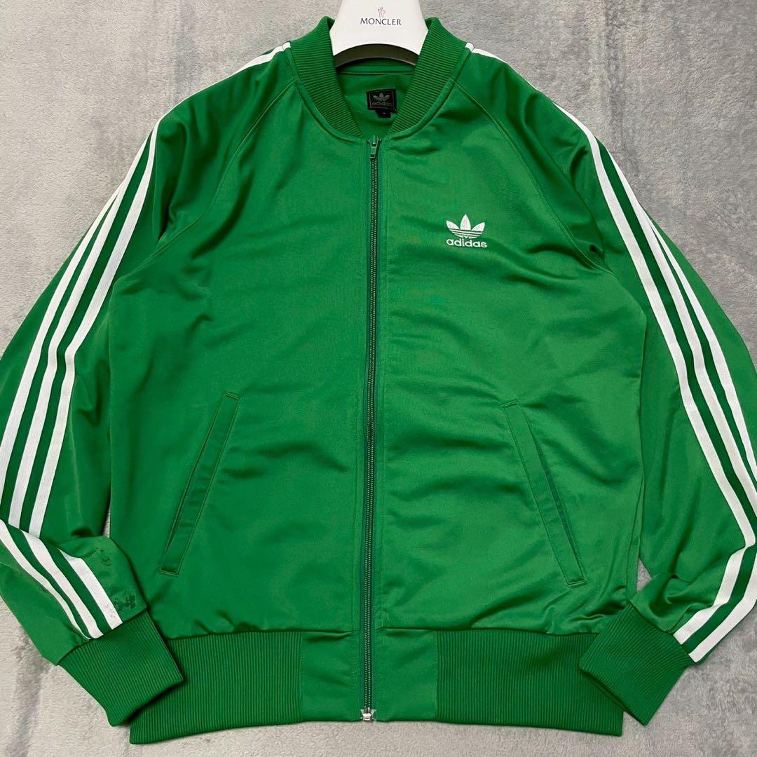 美品!Mサイズ☆adidas トラックジャケット ジャージ ATP 復刻 緑
