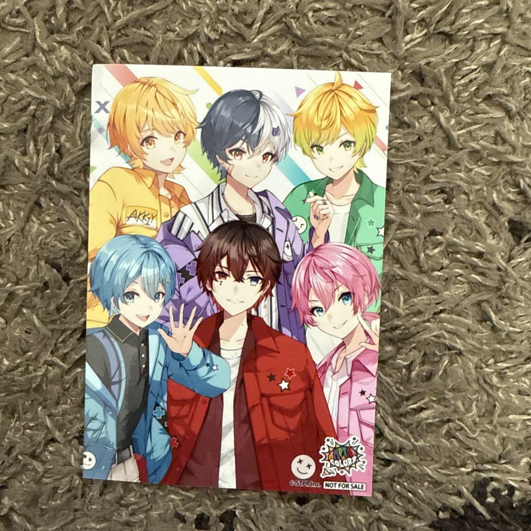 AMPTAK×COLORS アニメイト特典 ブロマイド アンプタックカラーズ
