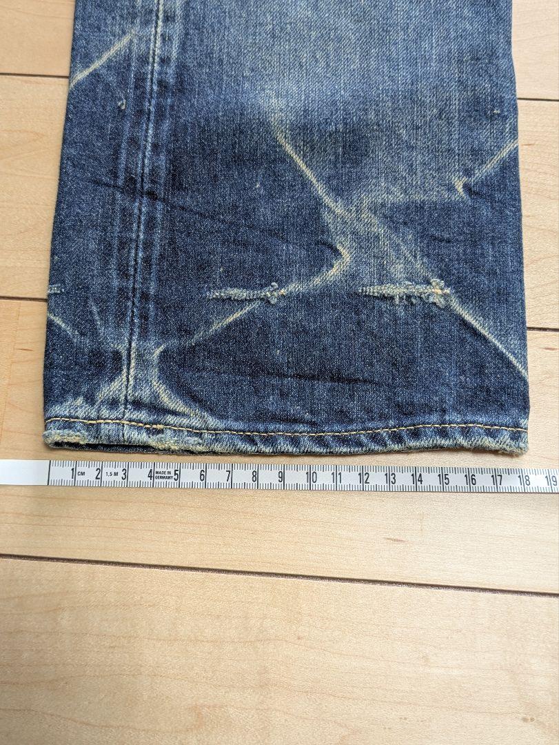 良品★ HYSTERIC GLAMOUR デニムパンツ W30 ジーンズ　裾濃色