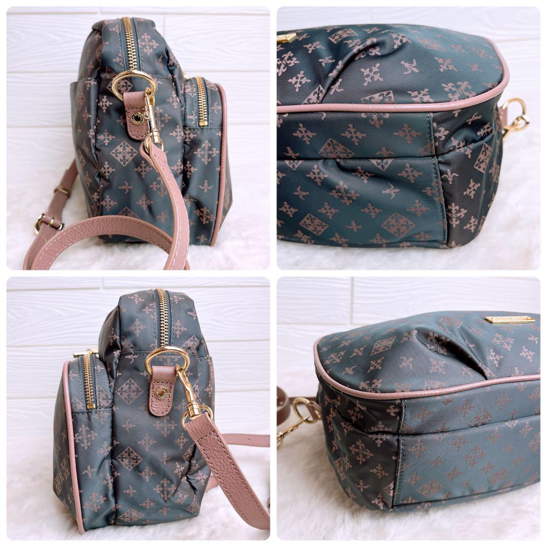 極美品☆russet ラシット 2wayショルダーバッグ グレージュ
