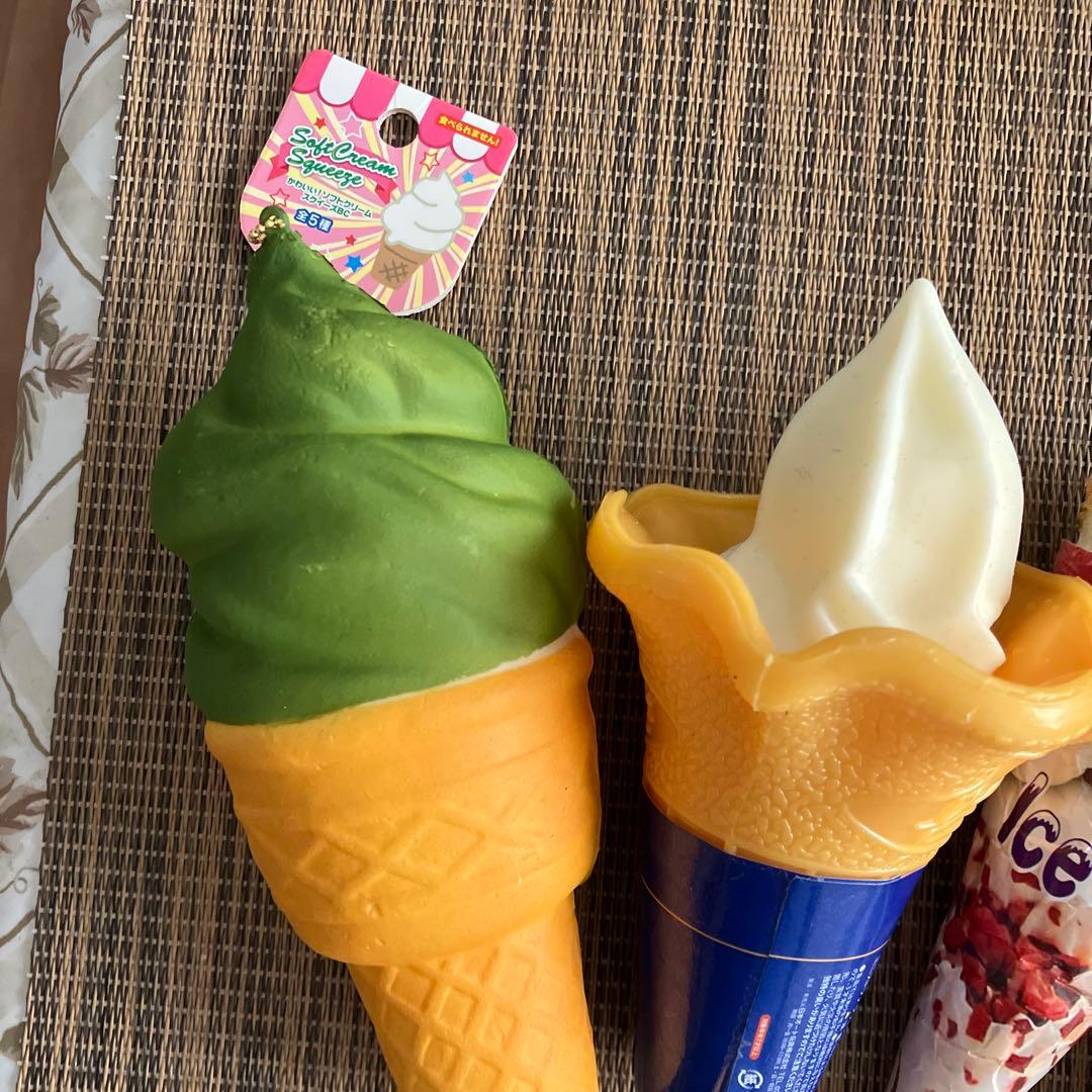 スクイーズ アイスクリーム クレープアイス 6点セット
