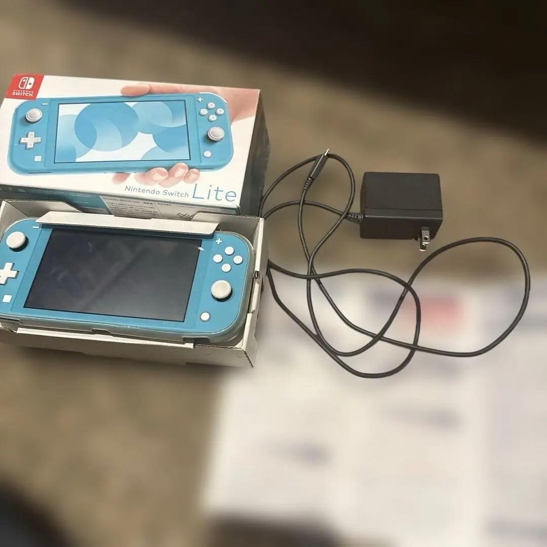 成長 Nintendo Switch Lite 青 充電器付き 保証付 理解する