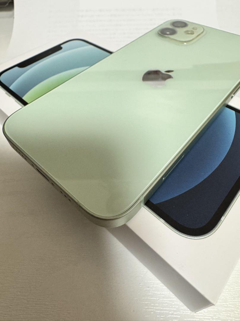 極美品‼️Apple iPhone 12 グリーン 128GB 本体