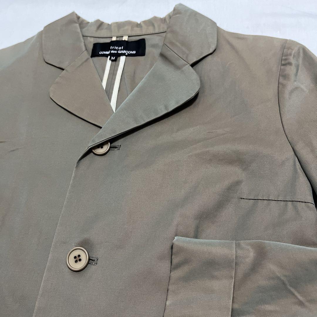 COMME des GARÇONS テーラードジャケット カーキ