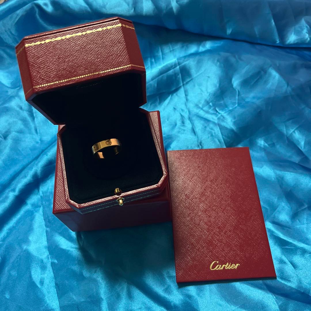 Cartier カルティエ K18 YG ラブ リング #59 イエローゴールド カルティエ K18 YG ラブ リング