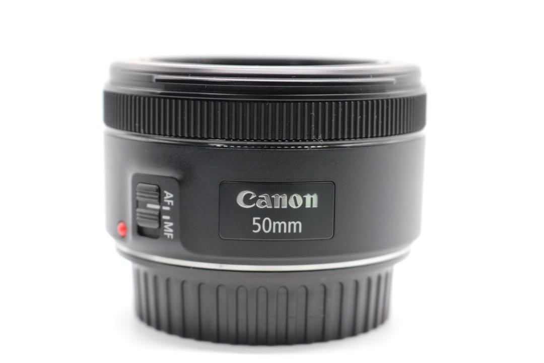 美品 【Canon EF50mm F1.8 STM】 単焦点レンズ　安心取引