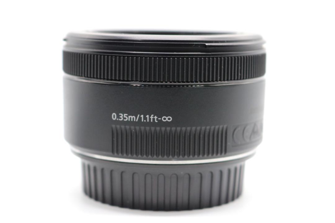 美品 【Canon EF50mm F1.8 STM】 単焦点レンズ　安心取引