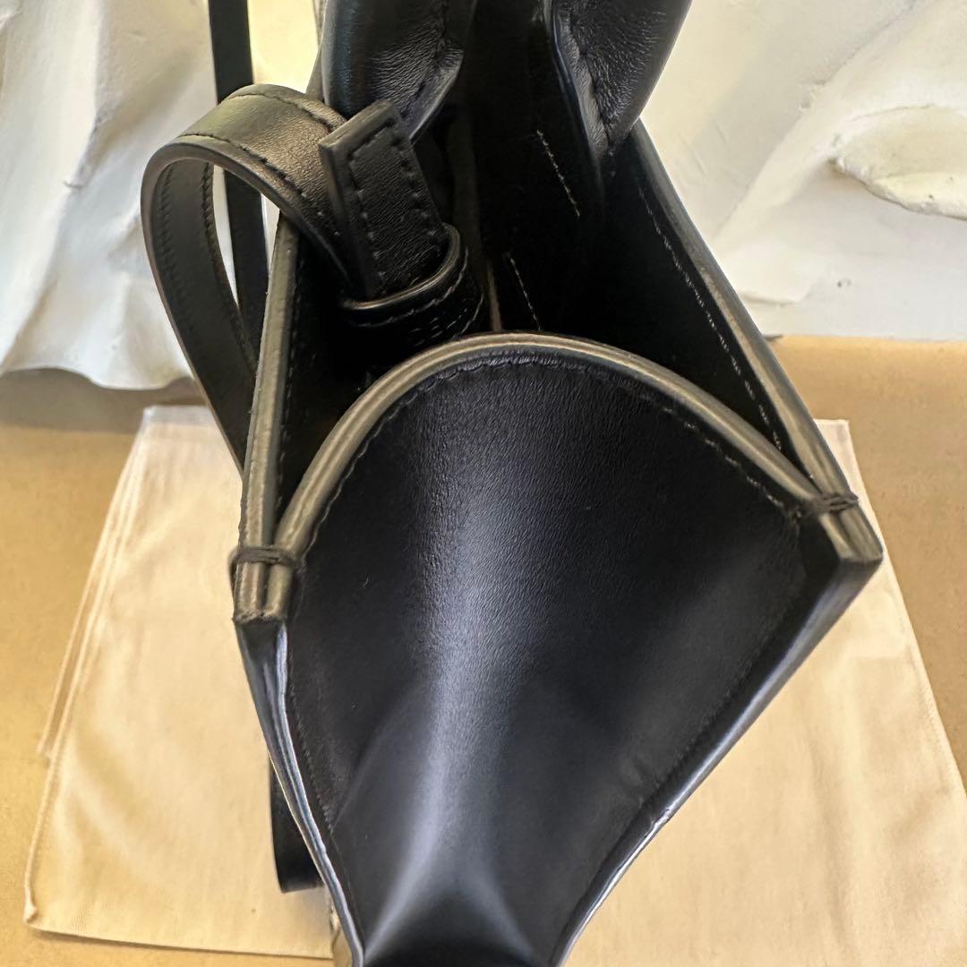 CELINE トリオンフ バーティカルカバ ミニ キャンバス レザー 2WAY