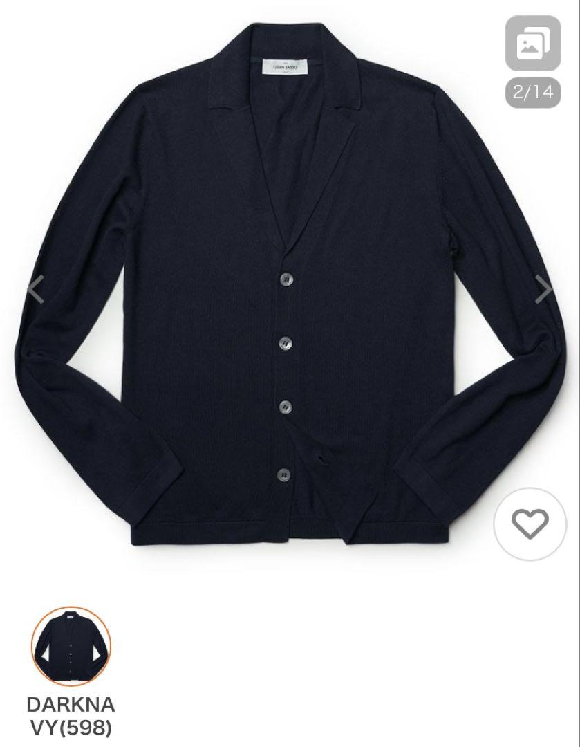 GRAN SASSO ニットジャケット