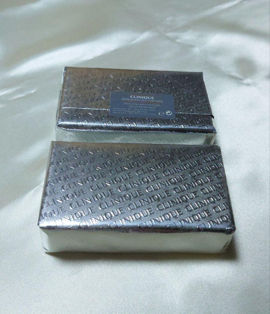 【新品】CLINIQUE face soap　クリニーク　ソープ　2個