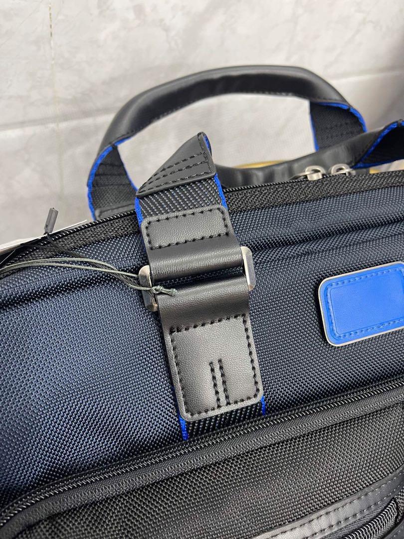 TUMI メンズ ビジネス ブリーフケース ネイビーブルー 2223640