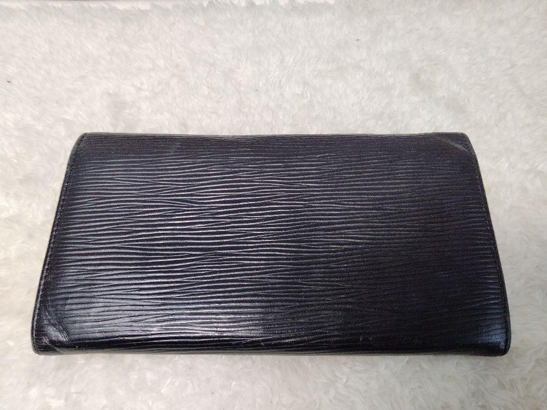 LOUIS VUITTON M61715/ポルト・フォイユ・サラ/エピ/ブラック