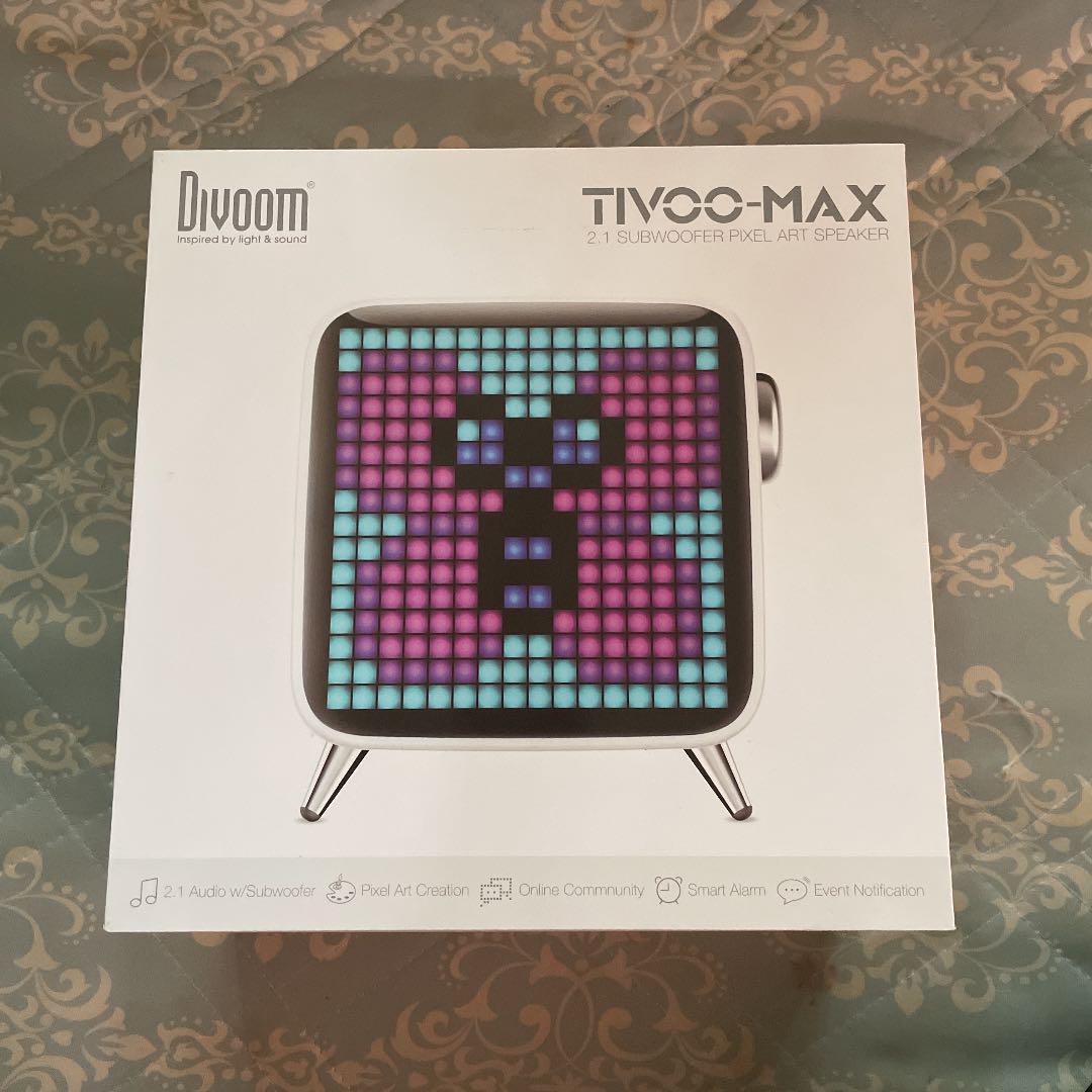 品質は非常に良い DIVOOM TECHNOLOGY TIVOO-MAX WHITE アンプ 品質は非常に良い DIVOOM TECHNOLOGY TIVOO-MAX WHITE アンプ