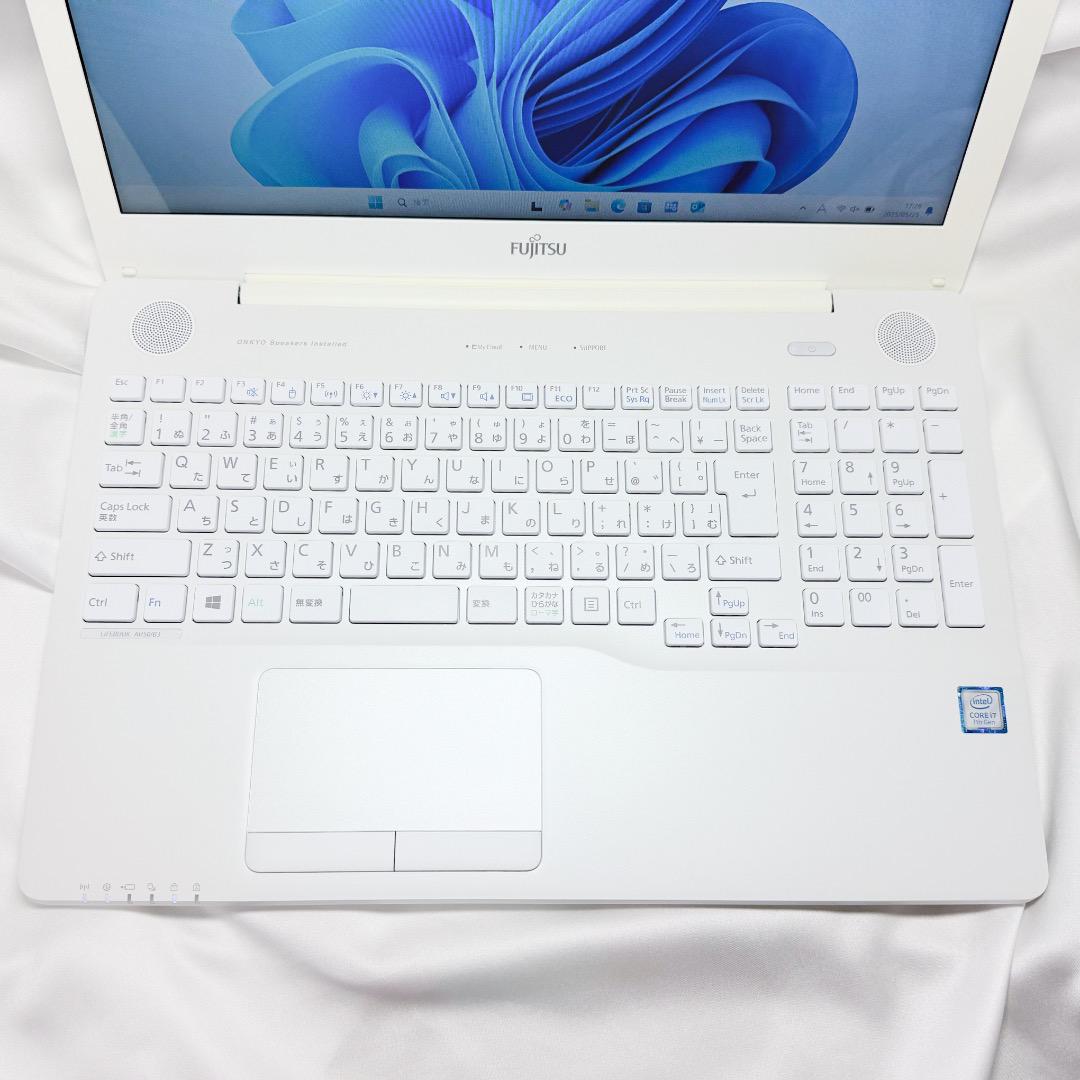 Windowsノート本体 FUJITSU LIFEBOOK AH50/B3 Core i7 1TB PC LIFEBOOK 富士通 AH50/B3 Core i7 8GB メモリ 512GB SSD DVD