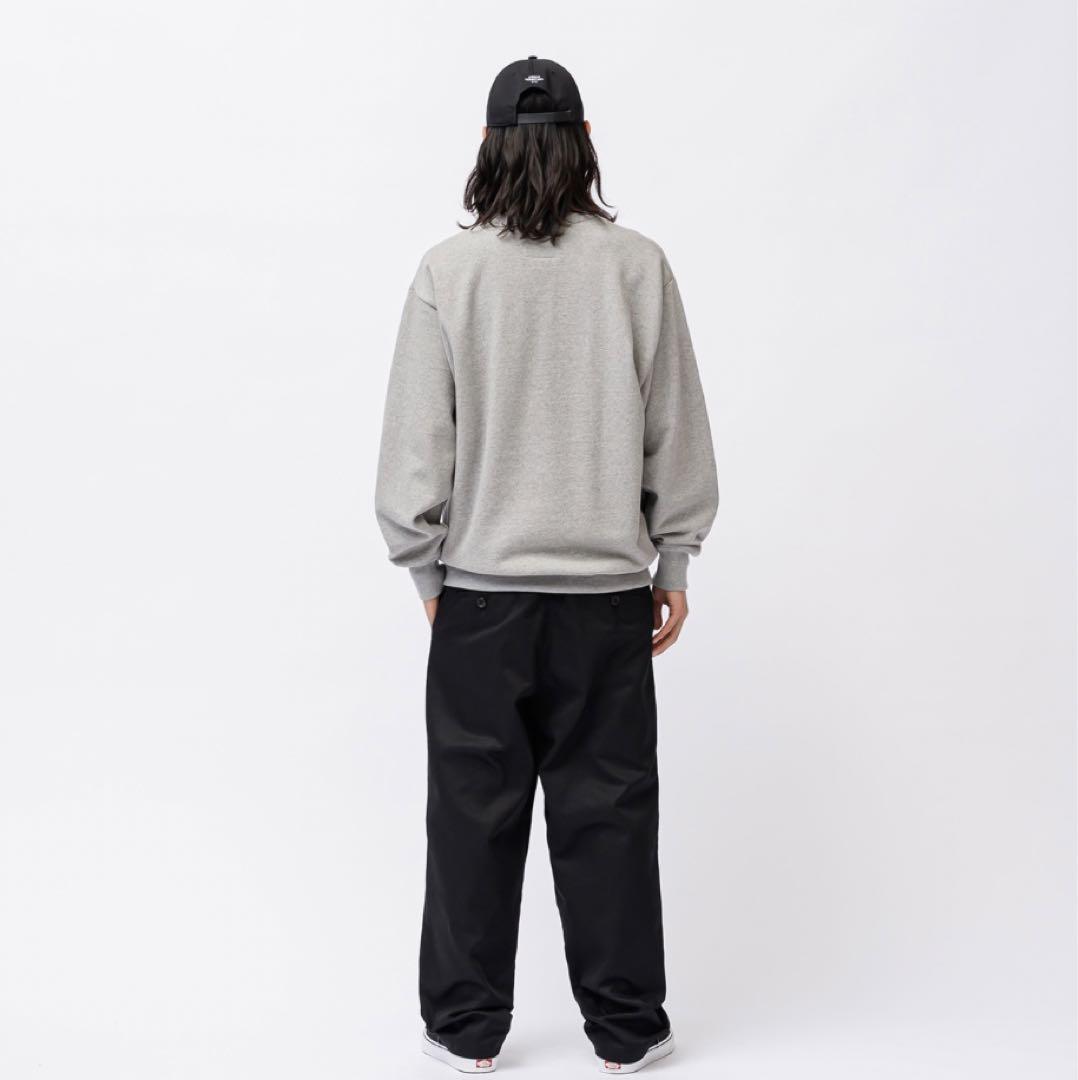 定価以下‼️ACADEMY SWEATER COTTON グレー LARGE