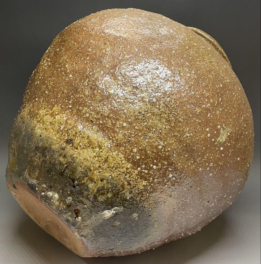 信楽焼　大壺　35cm 　落款あり　x81 信楽焼 大壺 35cm 落款あり x81