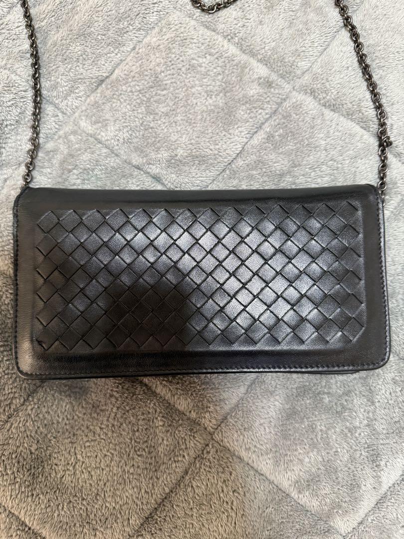 BOTTEGAVENETA ボッテガ　チェーンウォレット　長財布