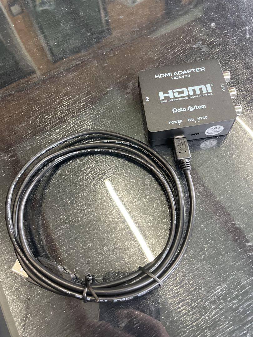 HDMI→RCA 変換