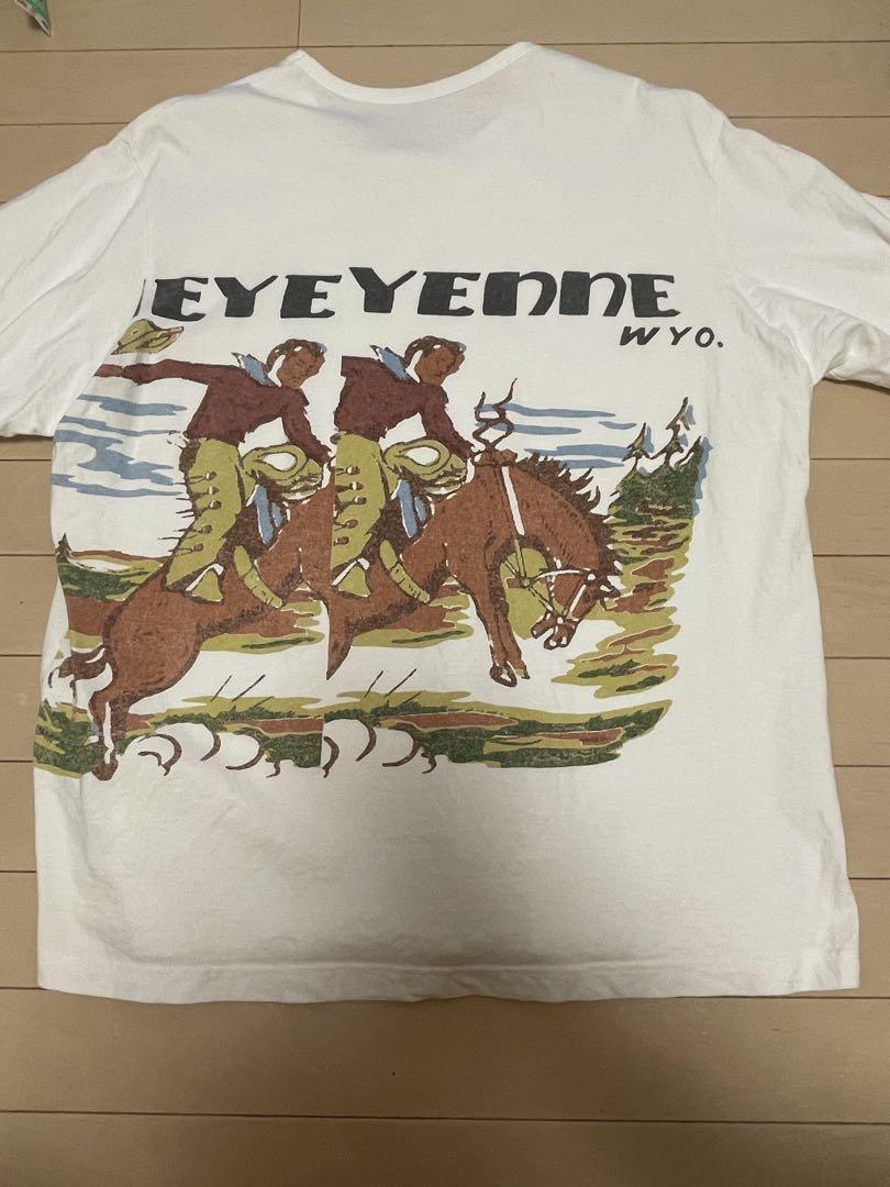 KHOKI 25SS Cowboy-print T-shirt